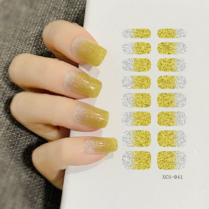 Semi-cured Gel Fingernail Strips