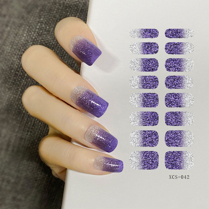 Semi-cured Gel Fingernail Strips