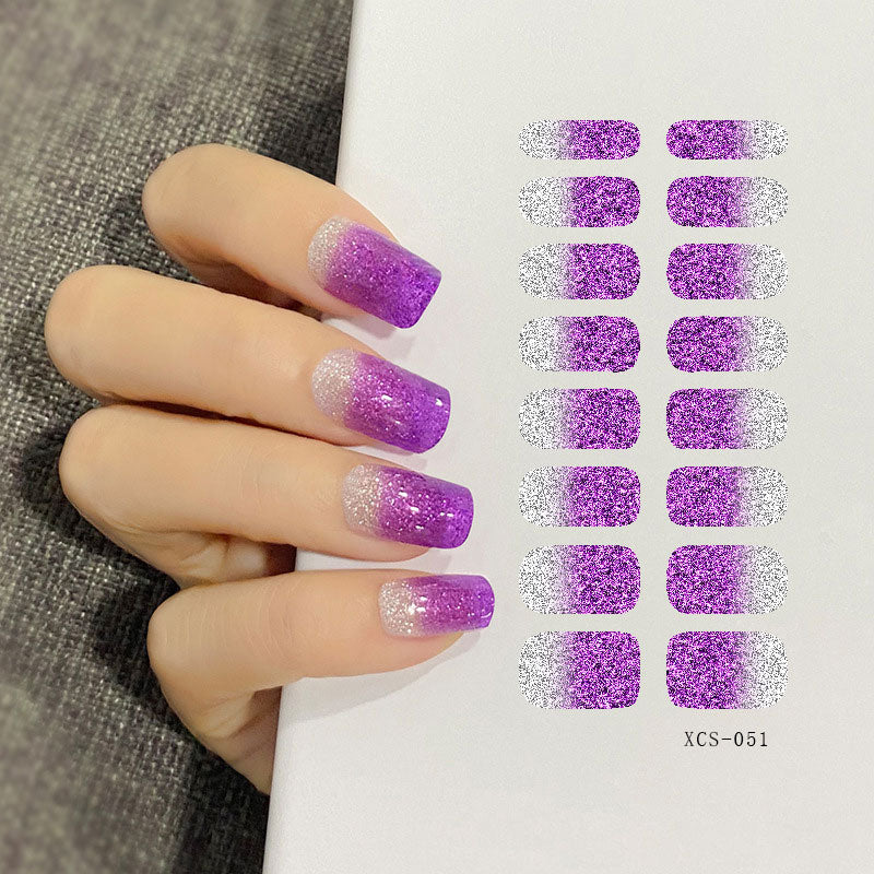 Semi-cured Gel Fingernail Strips