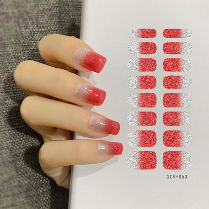 Semi-cured Gel Fingernail Strips