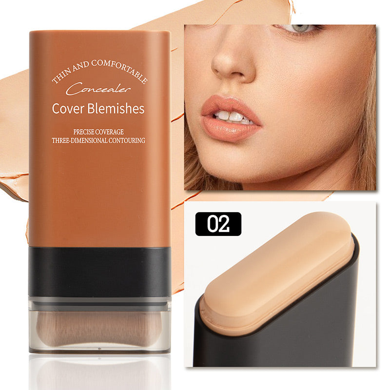 🔥Buy 1 Get 1 Free 🔥Velvet Matte Foundation Stick with Fine Brush