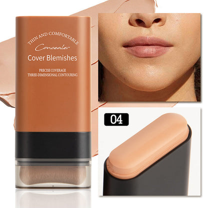 🔥Buy 1 Get 1 Free 🔥Velvet Matte Foundation Stick with Fine Brush