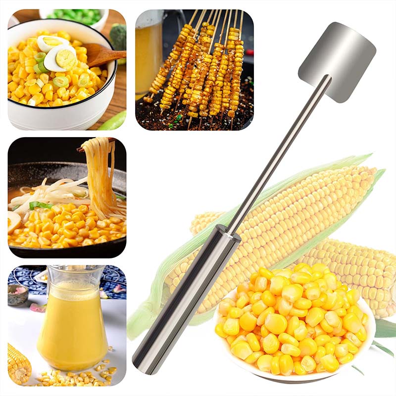 Stainless Steel Easy Clean Long Handle Corn Planer