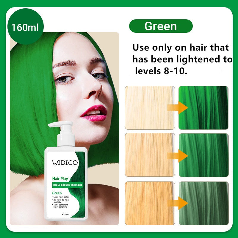 3-in-1 Instant Hair Dye Shampoo for Long-Lasting Color