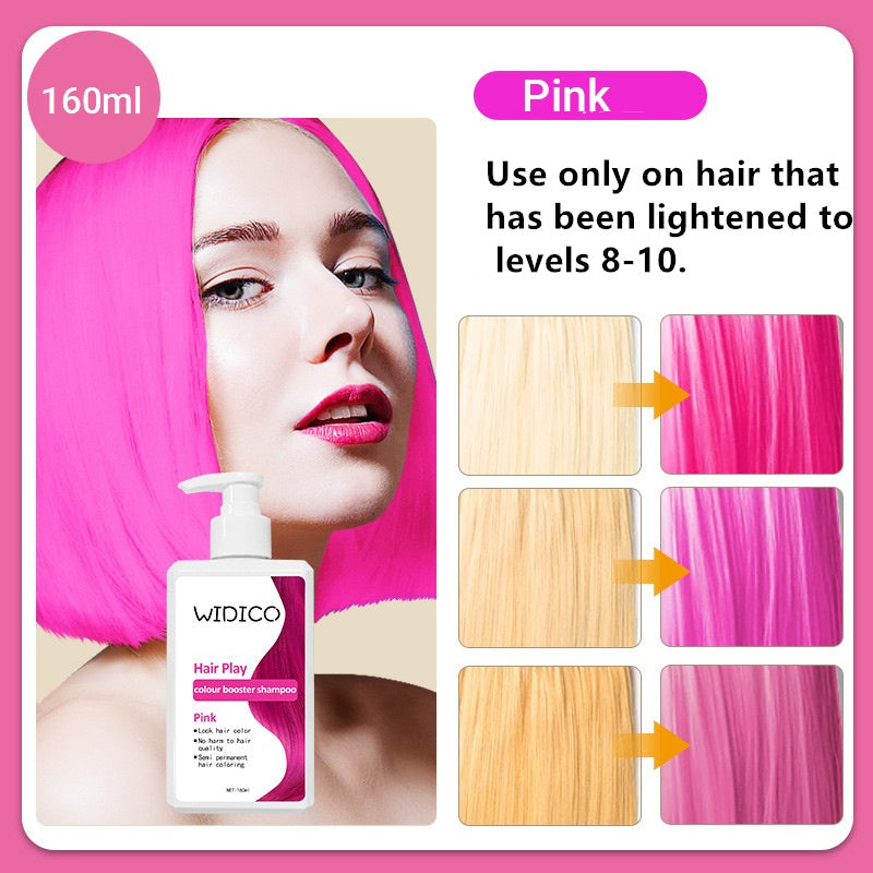 3-in-1 Instant Hair Dye Shampoo for Long-Lasting Color