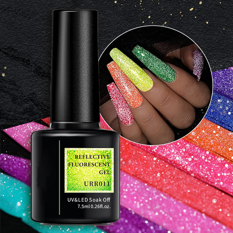 ✨BUY 1 FREE 1✨Shiny Reflective Fluorescent Gel Nail Polish