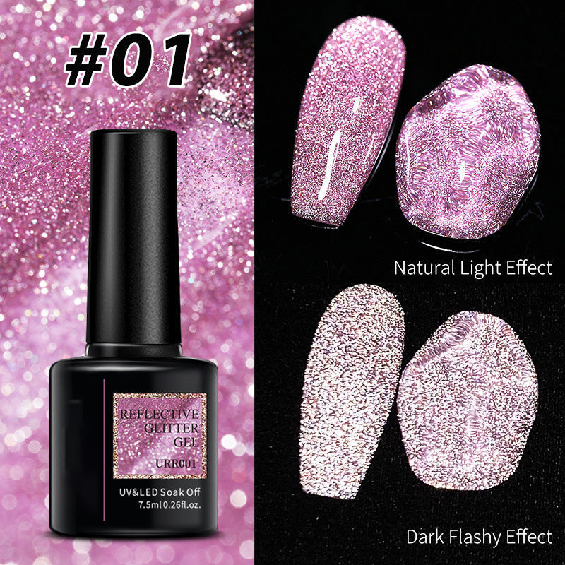 ✨BUY 1 FREE 1✨Shiny Reflective Fluorescent Gel Nail Polish