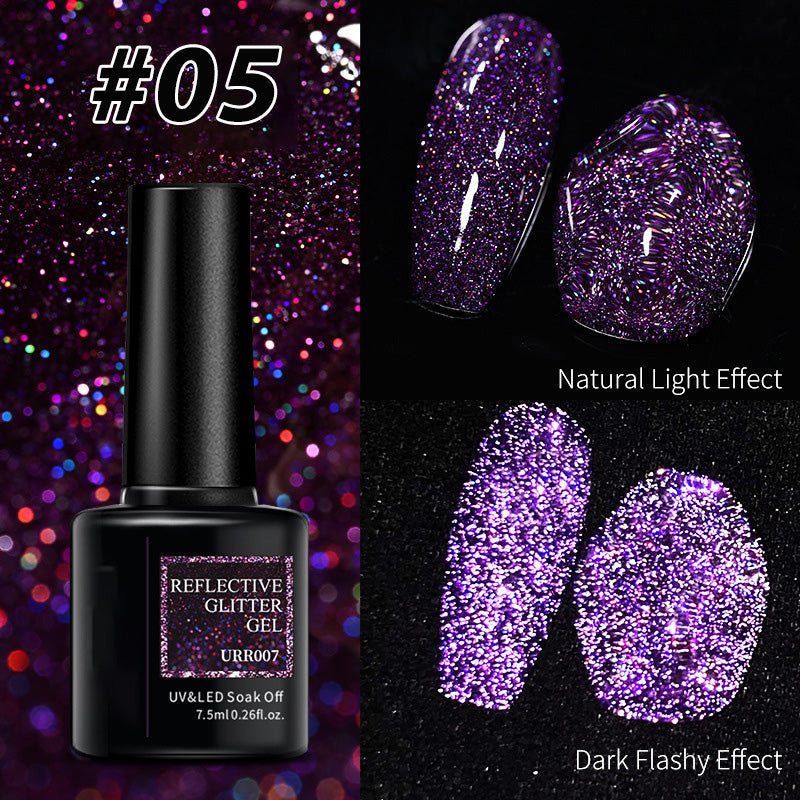 ✨BUY 1 FREE 1✨Shiny Reflective Fluorescent Gel Nail Polish