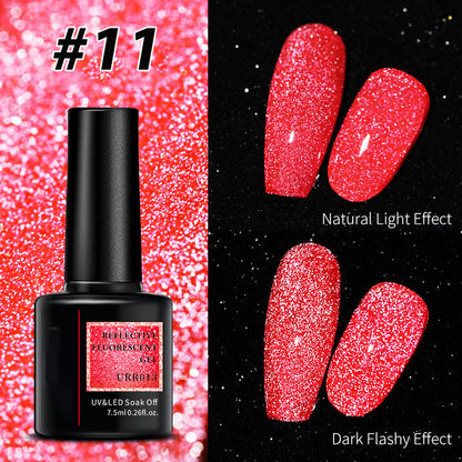 ✨BUY 1 FREE 1✨Shiny Reflective Fluorescent Gel Nail Polish