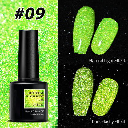 ✨BUY 1 FREE 1✨Shiny Reflective Fluorescent Gel Nail Polish