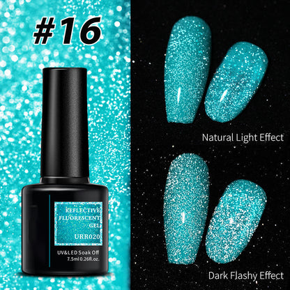 ✨BUY 1 FREE 1✨Shiny Reflective Fluorescent Gel Nail Polish