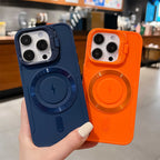 iPhone 16 is coming! Silicone Magnetic Case with Invisible Lens Stand