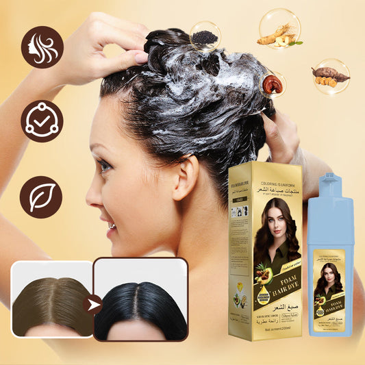 🎅Christmas Pre-Sale-80%OFF🎁Moisturizing Hair Dye Shampoo for Gray Hair