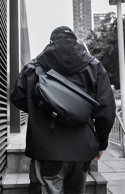 Men's Trendy Functional Waterproof Shoulder Bag