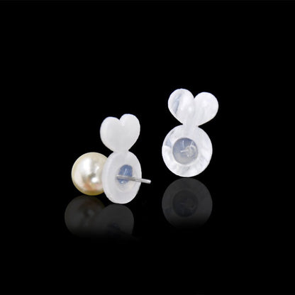 🔥2025 New Arrival🔥 Clear Silicone Earring Backings With Strong Support