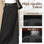 Flowy Chiffon Women's Retro Maxi Skirt - Romantic & Elegant Style