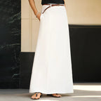 Flowy Chiffon Women's Retro Maxi Skirt - Romantic & Elegant Style