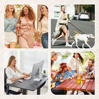 Women's Fashion Braided Leather Belt 23mm