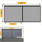 🔥HOT SALE  50%OFF🔥Garage Door Insect Screen 🚗🦟 – Double Car Fit, Tight PE Mesh, Tool-Free Install, Chemical-Free Bug Protection, Foldable Storage