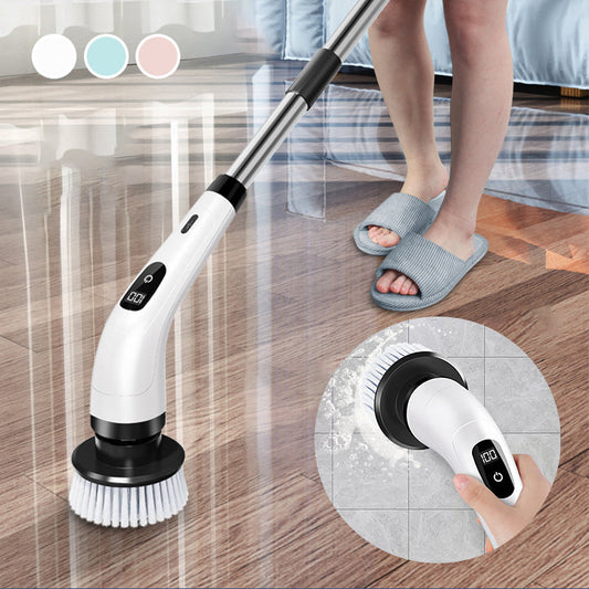 🔥LAST DAY SALE⚡50K+ SOLD!🧽💦9-in-1 Electric Cleaning Brush🏠Multi-Purpose for Home