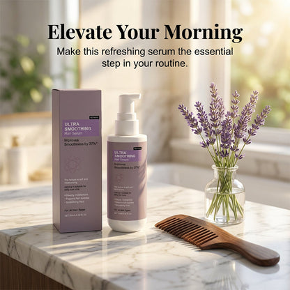 Ultra Smoothing Hair Serum 💧 – Anti-Frizz Control for Dry & Frizzy Hair | Deep Moisturising & Repair Treatment for Silky, Smooth Hair ✨