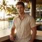 💐50% OFF ! Men's Button-Down Shirt – Breathable & Quick-Dry 🏃💨
