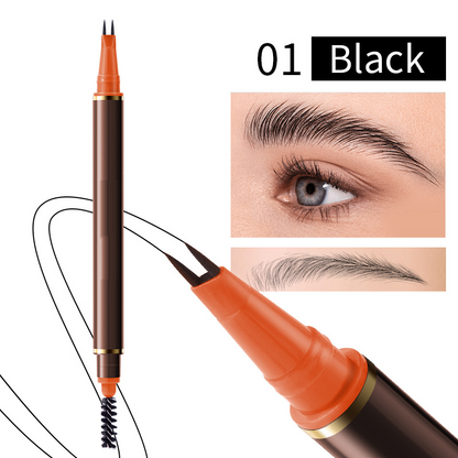 Limited Time Offer Buy 2 Get 1 Free🎁 Dual-Ended 2-Fork Liquid Eyebrow Pen