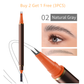 Limited Time Offer Buy 2 Get 1 Free🎁 Dual-Ended 2-Fork Liquid Eyebrow Pen