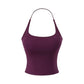 ✨ Women’s Open-Back Cami Top with Built-In Bra