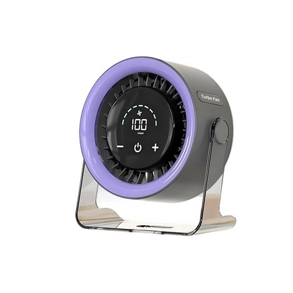 🥳2026 HOT SALE🥳💞50K+ SOLD!📊💨 50% OFF! Desk Fan – 100 speeds, LED display, 24H battery. Silent, tilt & oscillate. Designed in the UK. A summer essential! 🌀🔋