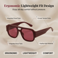 Aviator Sunglasses UV400 Protection 😎🕶️ Classic Pilot Style for Driving, City Walks, Holidays & Outdoor Activities – Lightweight & Comfortable Metal Frame