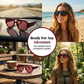 Aviator Sunglasses UV400 Protection 😎🕶️ Classic Pilot Style for Driving, City Walks, Holidays & Outdoor Activities – Lightweight & Comfortable Metal Frame