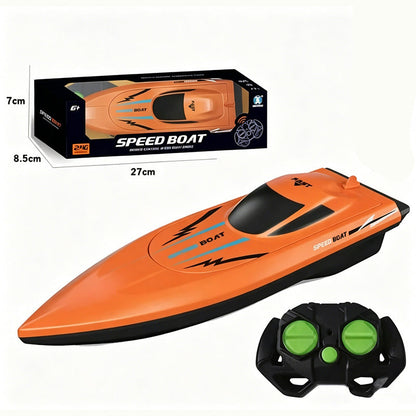🌊 50% OFF! Dual‑Motor RC Boat – Twin engines, 2.4GHz control, waterproof & impact‑resistant. Slice through waves at insane speed! 🌊🚤