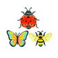 🐝 LIMITED-TIME 50% OFF! ✨ 3D Insect Wall Hangings – Bee, Butterfly, Ladybug, Weather-Resistant
