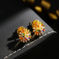 🎉BUY 1 GET 1 FREE🎁 Colorful Firework Stud Earrings – Cubic Zirconia, 18K Plated, Festive 🎆