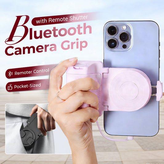 Bluetooth Camera GripWith Remote Shutter📸 🎯 Wireless Selfie Stick