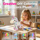 DIY Color-In Unicorn Plush Toy Kit🦄✨️