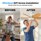 6-Blade Wooden Style Ceiling Fan Light 🌀 – Instant Cooling Airflow & LED Light | Energy-Saving Silent Ceiling Fan for Modern Home ✨