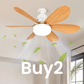 6-Blade Wooden Style Ceiling Fan Light 🌀 – Instant Cooling Airflow & LED Light | Energy-Saving Silent Ceiling Fan for Modern Home ✨