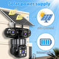Solar-Powered Multi-Angle Security Camera☀️