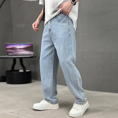 🎁2026 New Arrivals 50% OFF💥Men's Loose Fit Straight Leg Pants with Classic Pockets – Comfortable & breathable – Perfect for daily wear, work or casual days – relaxed, practical style 🌿