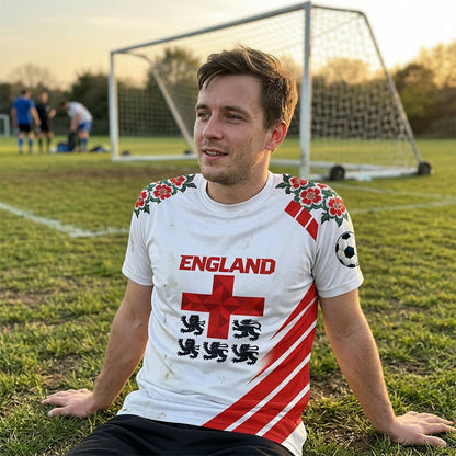 🏆LAST DAY SALE 50% OFF🔥Premium England Football Fan Jersey