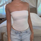 👗🔥 Women's Strapless Slim Fit Tube Top – 50% OFF! Stay up, stay sleek – no straps, no slips, just style. ✨💃