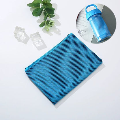 🔥Special summer offer! Buy one, get one free!⚡Over 50,000 sold!❄️A cooling, anti-perspiration towel you can use anywhere, anytime! Reusable, soft, absorbent and cooling.