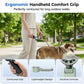 Foldable Turbo Handheld Fan 🌬️ – Portable Cooling Fan with LED Display | Powerful Airflow, Quiet Operation & Long Battery Life for Summer Travel ☀️