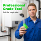 🧼 Condensate Drain Cleaner Tool for Air Conditioner | HVAC Pipe Unblocker & Flow Restore Tool