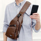 🎁2026 New Arrivals 60% OFF💥Exquisite Gift - Men's Multifunctional High Quality Leather Chest Bag