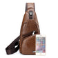 🎁2026 New Arrivals 60% OFF💥Exquisite Gift - Men's Multifunctional High Quality Leather Chest Bag