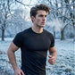 Men’s Raglan Sleeve Athletic T-Shirt – Stretch, Quick-Dry & Muscle Fit