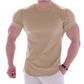 Men’s Raglan Sleeve Athletic T-Shirt – Stretch, Quick-Dry & Muscle Fit
